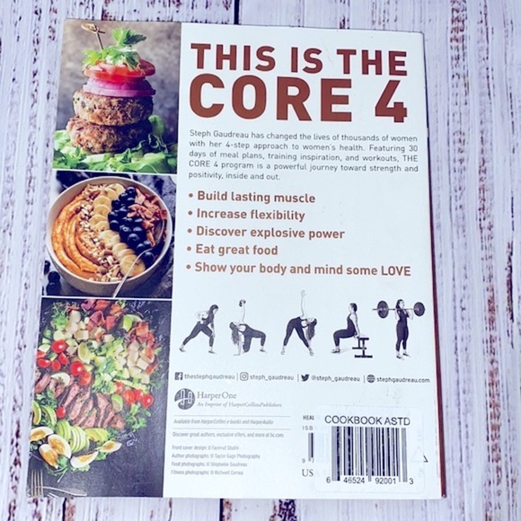 The Core 4 by Steph Gaudreau fitness health book - Picture 4 of 10